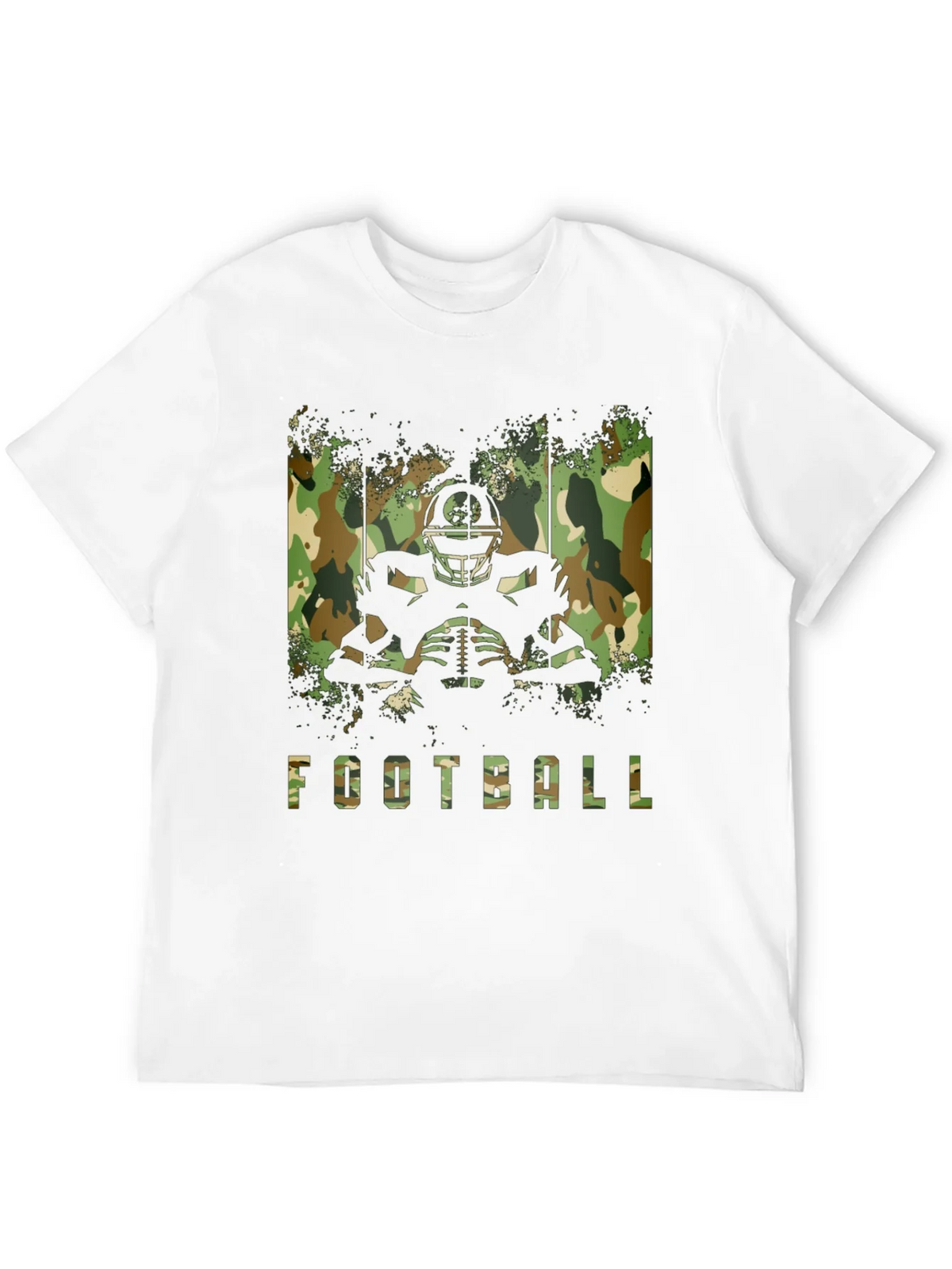 Football Camo T-Shirt - Game Day Ready! product image 11