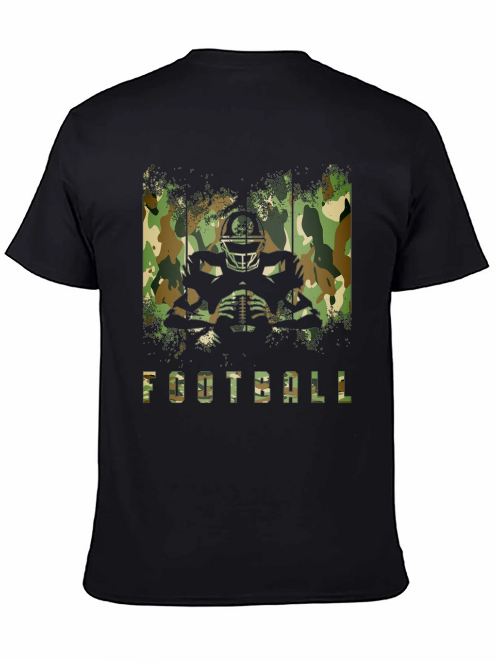 Football Camo T-Shirt - Game Day Ready! product image 4