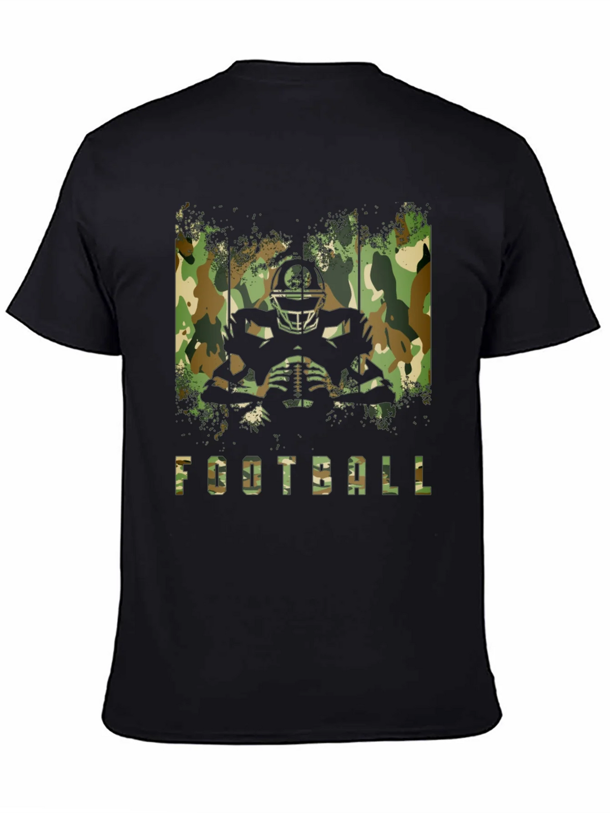 Football Camo T-Shirt - Game Day Ready! product image 4
