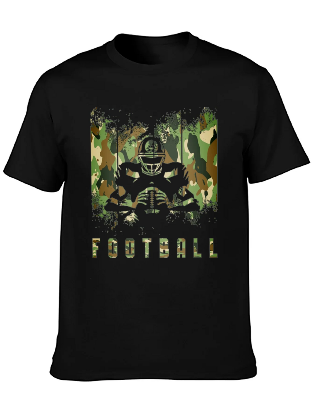 Football Camo T-Shirt - Game Day Ready! product image 3
