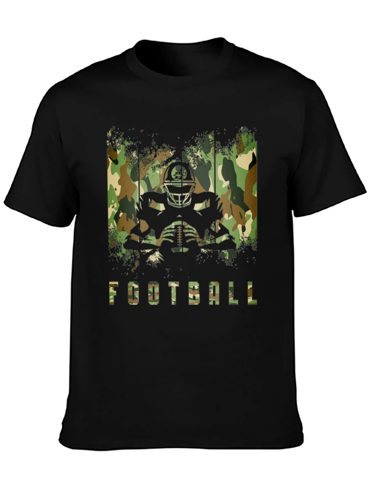 Football Camo T-Shirt - Game Day Ready! product image 3
