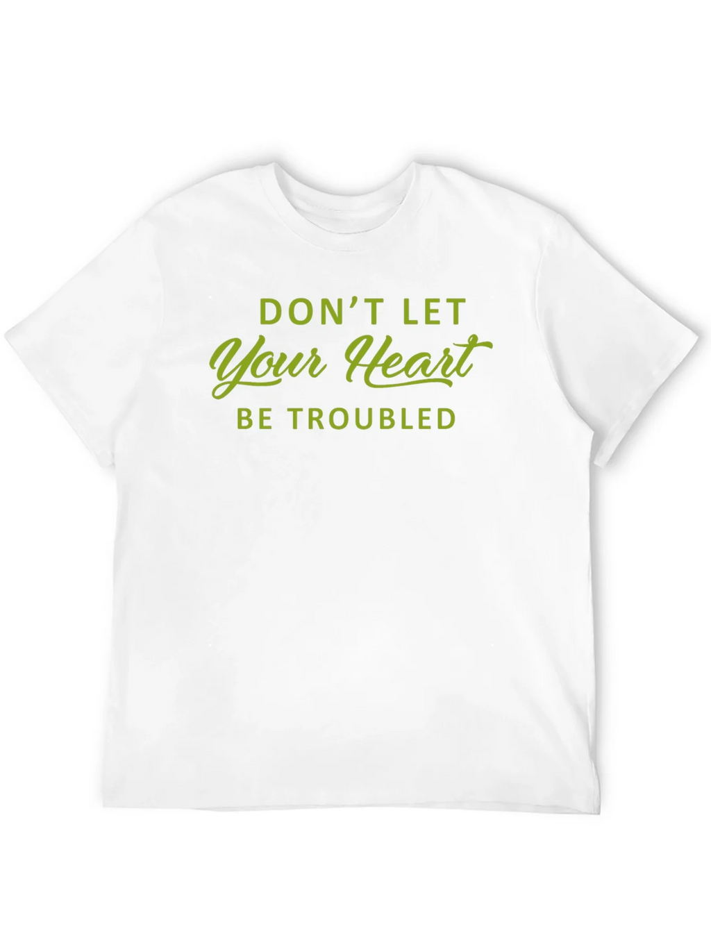 Dont Let Your Heart Be Troubled Graphic Tee product image 4