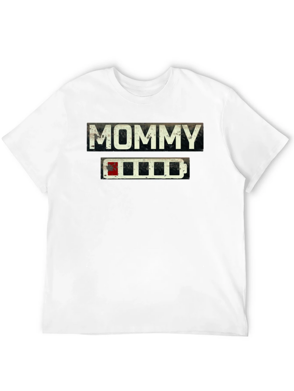 Mommy Low Battery Novelty T-Shirt product image 2