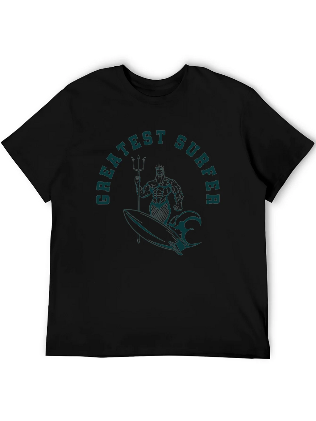Greatest Surfer Graphic Tee - Black product image 5