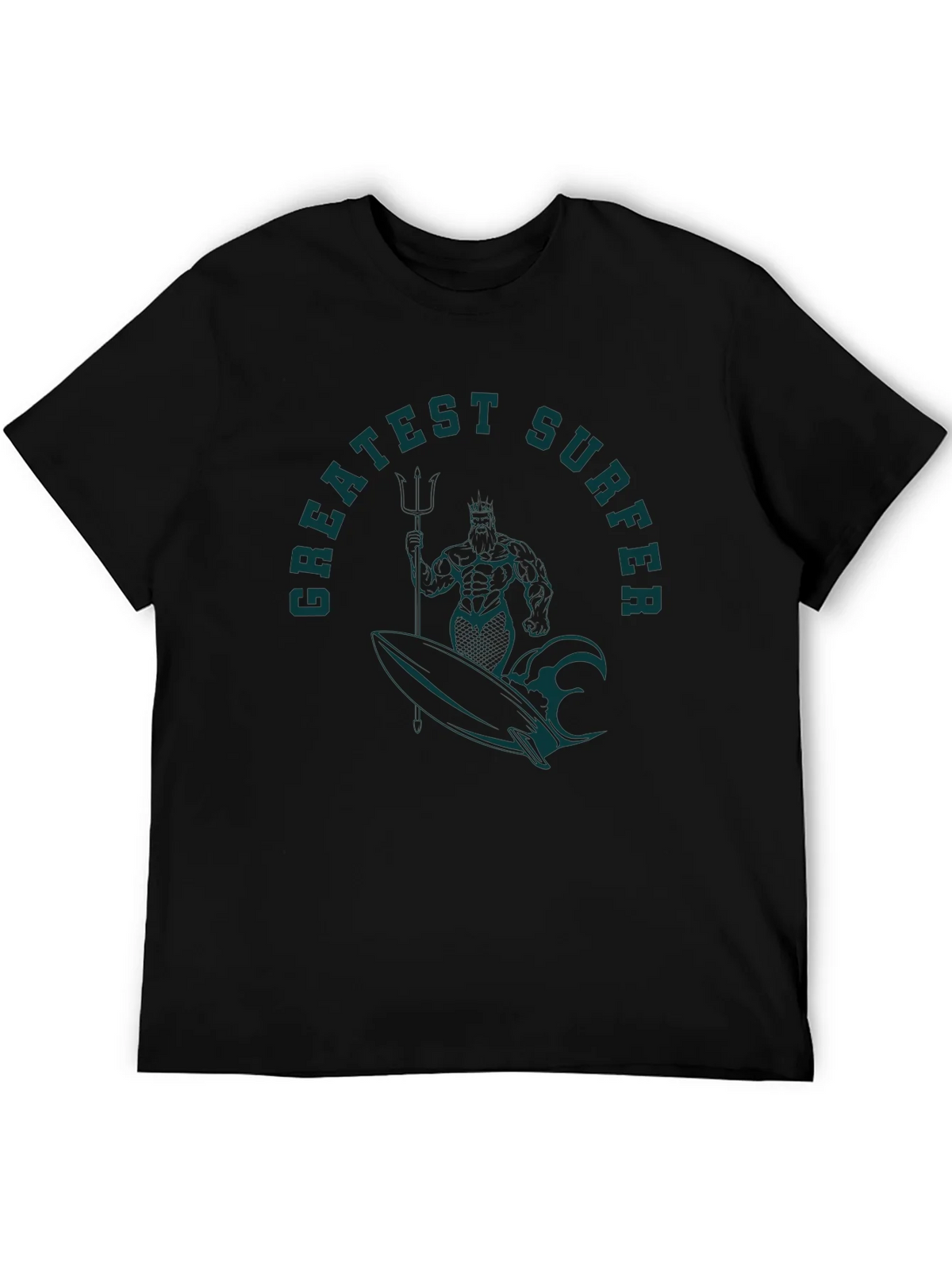Greatest Surfer Graphic Tee - Black product image 5