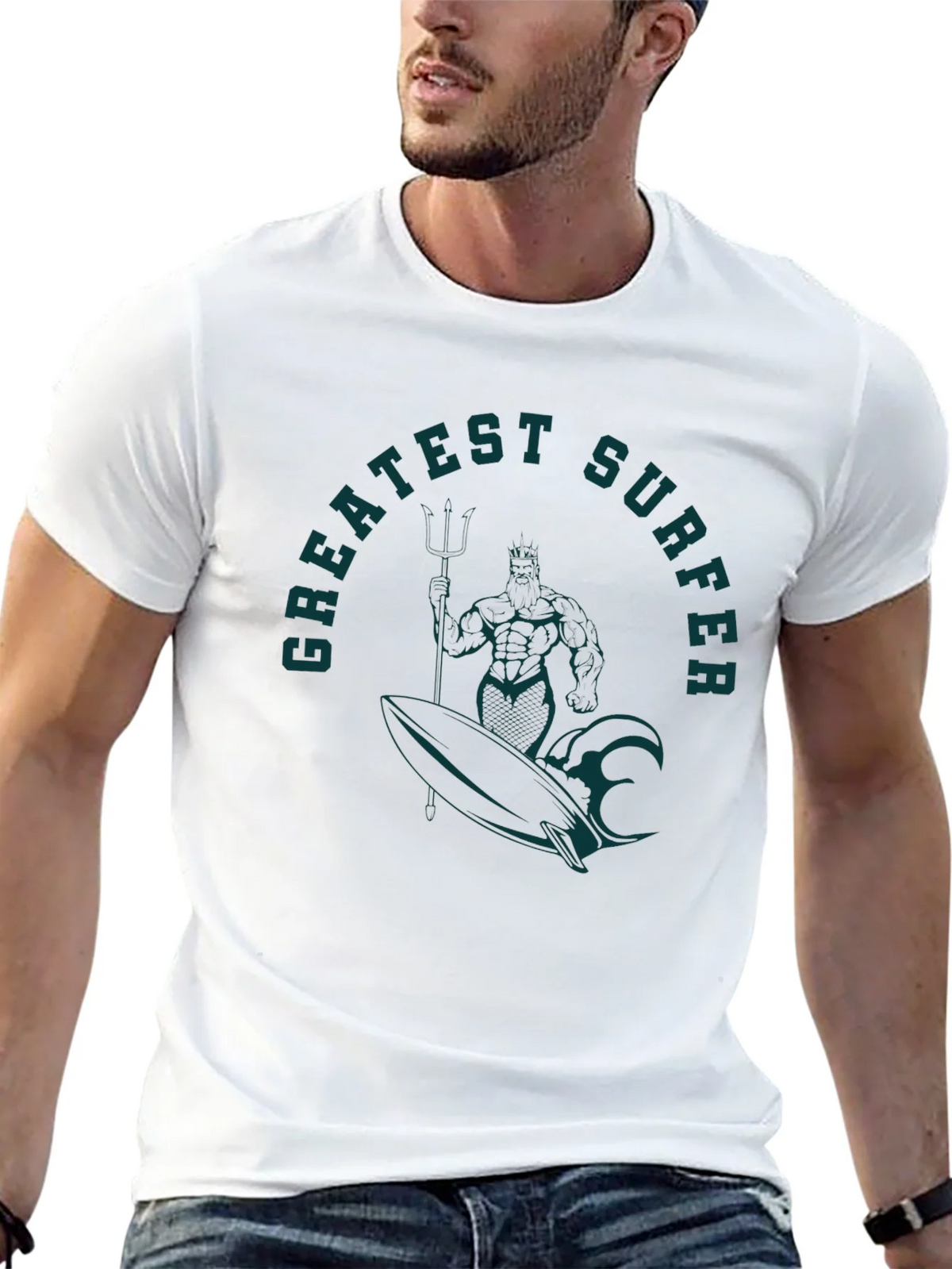 Greatest Surfer Graphic Tee - Black product image 12