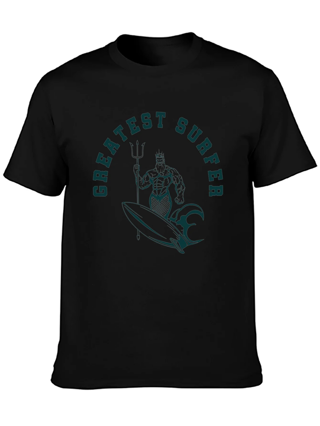 Greatest Surfer Graphic Tee - Black product image 3