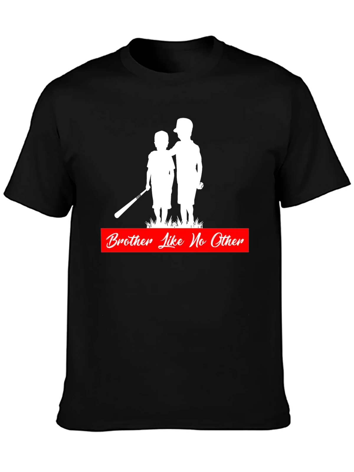 Brother Like No Other T-Shirt - Baseball Silhouette Design product image 3