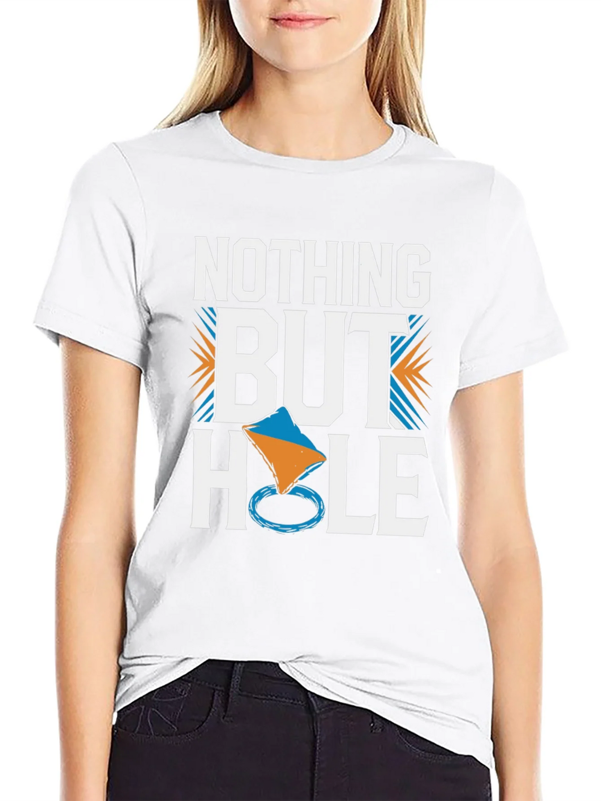 Nothing But Hole T-Shirt Cornhole Player Tee product image 6