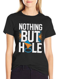 Nothing But Hole T-Shirt Cornhole Player Tee product image 1