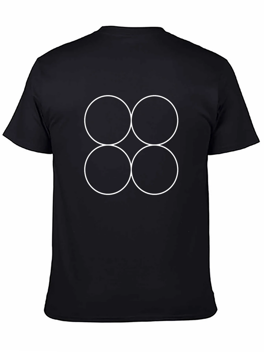 Black Tee with Circle Design product image 4