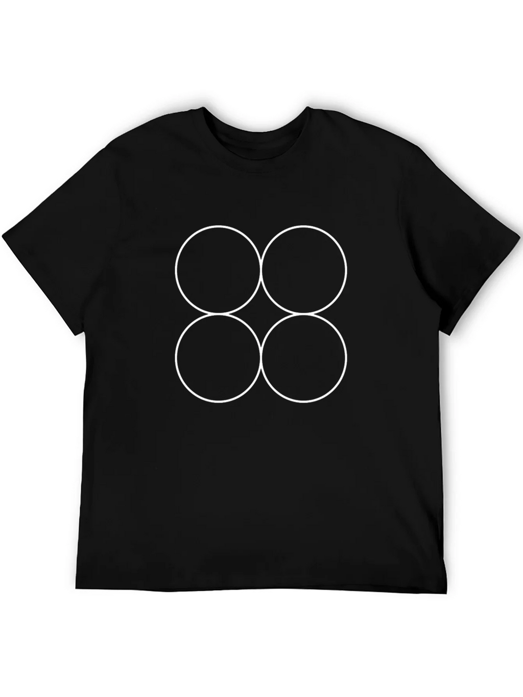 Black Tee with Circle Design product image 5