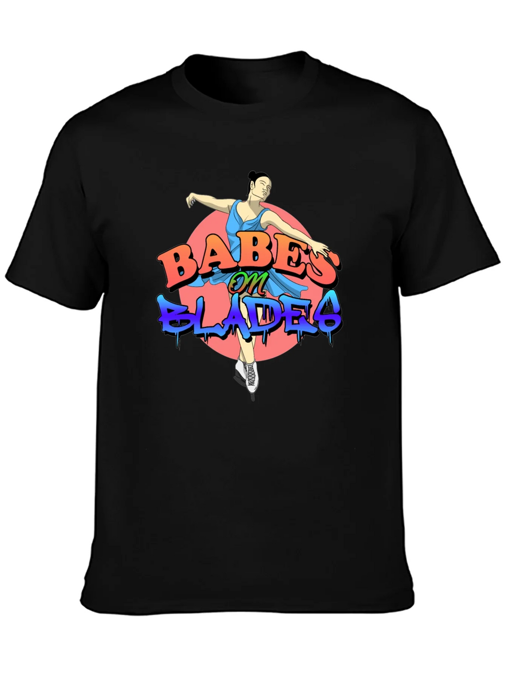 Babes on Blades Graphic T-Shirt product image 3