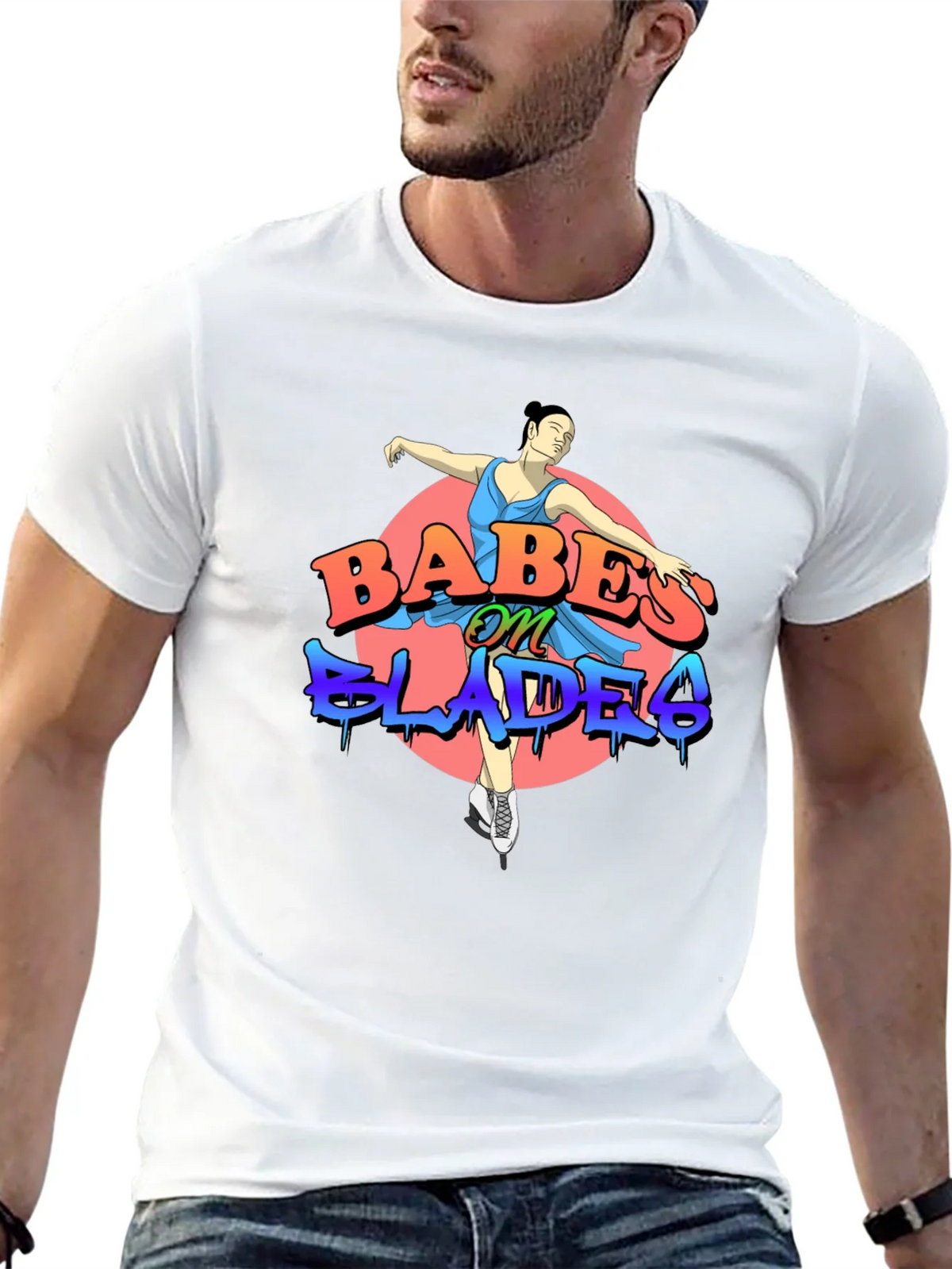 Babes on Blades Graphic T-Shirt product image 12