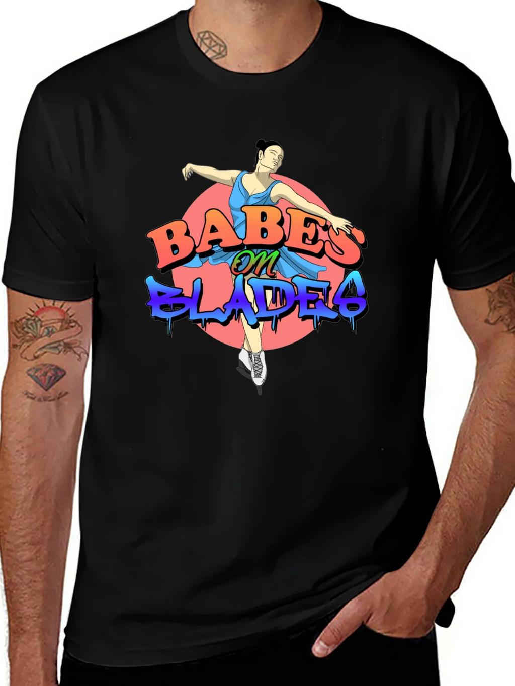 Babes on Blades Graphic T-Shirt product image 1