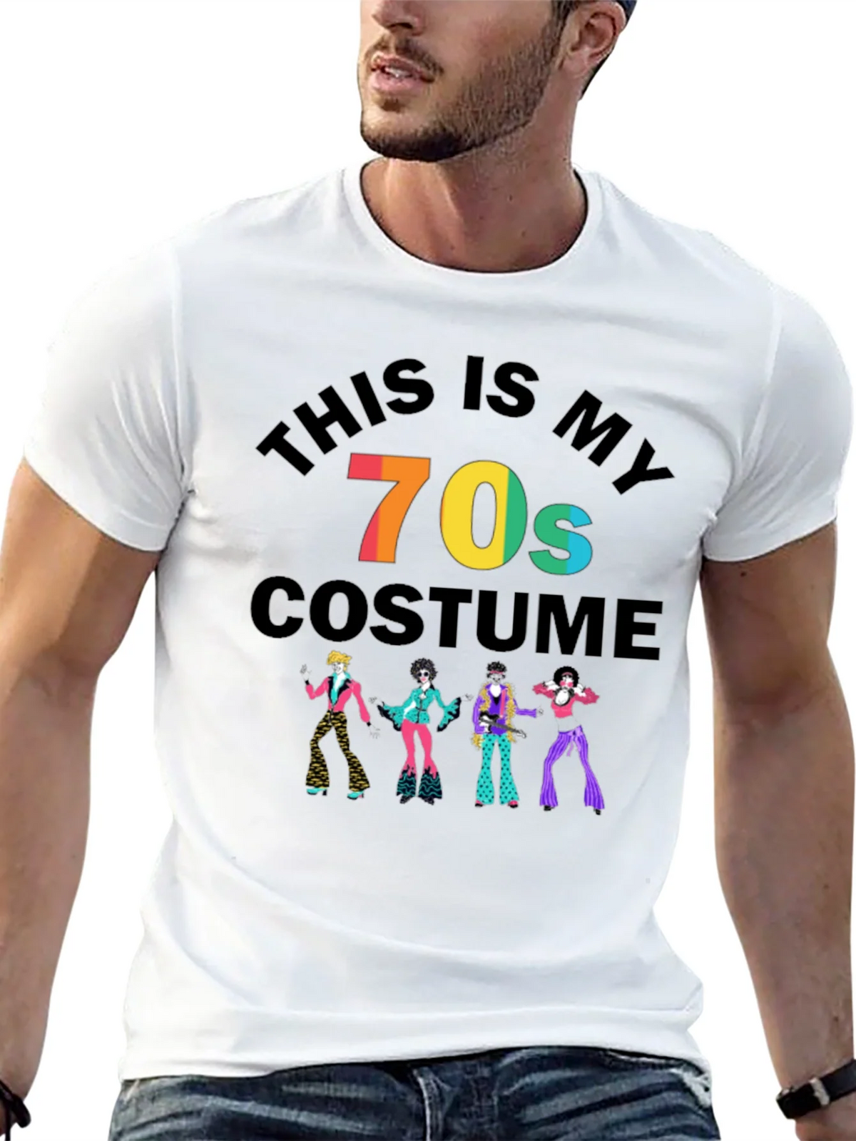 This Is My 70s Costume T-Shirt product image 6