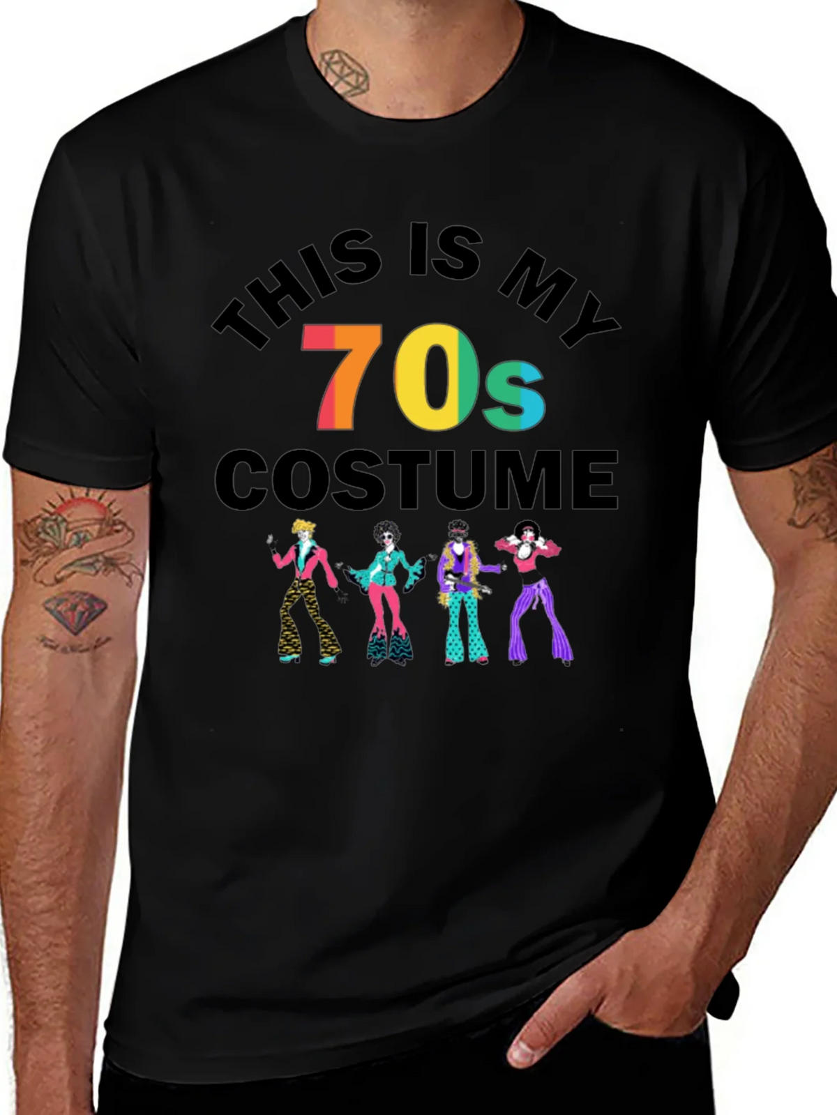 This Is My 70s Costume T-Shirt product image 1