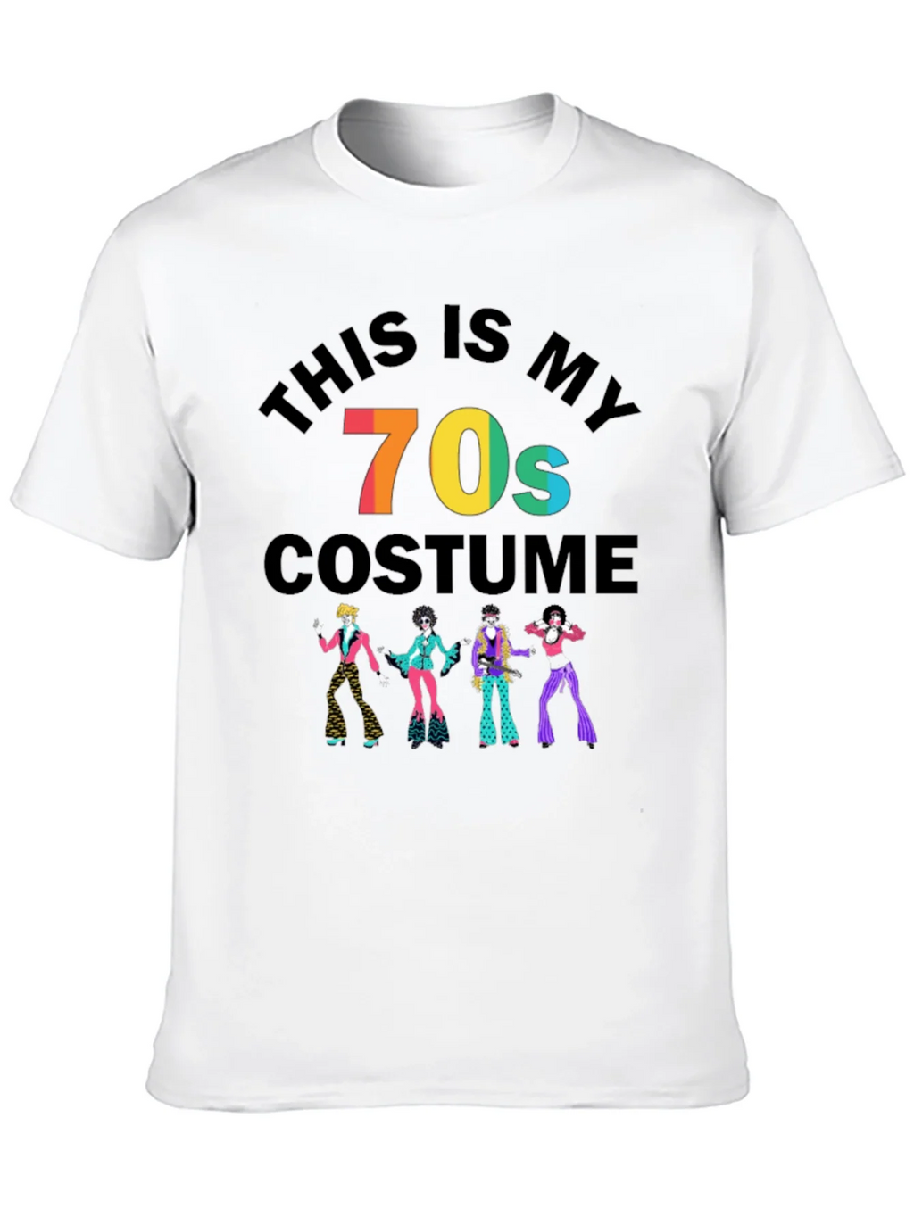 This Is My 70s Costume T-Shirt product image 4