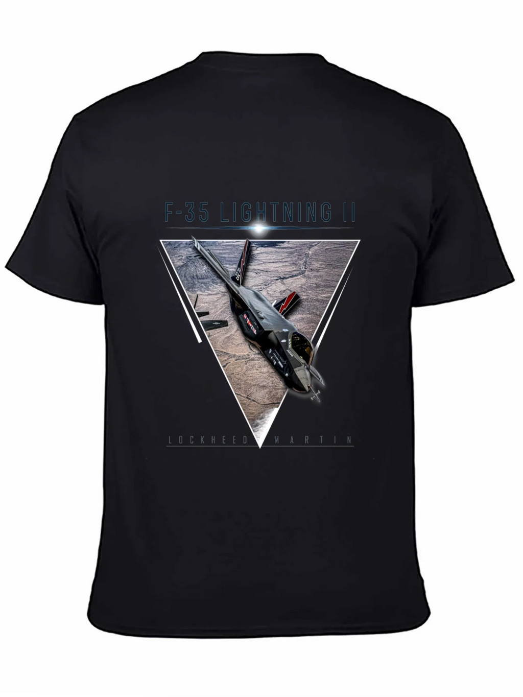 F-35 Lightning II Graphic Print T-Shirt product image 4