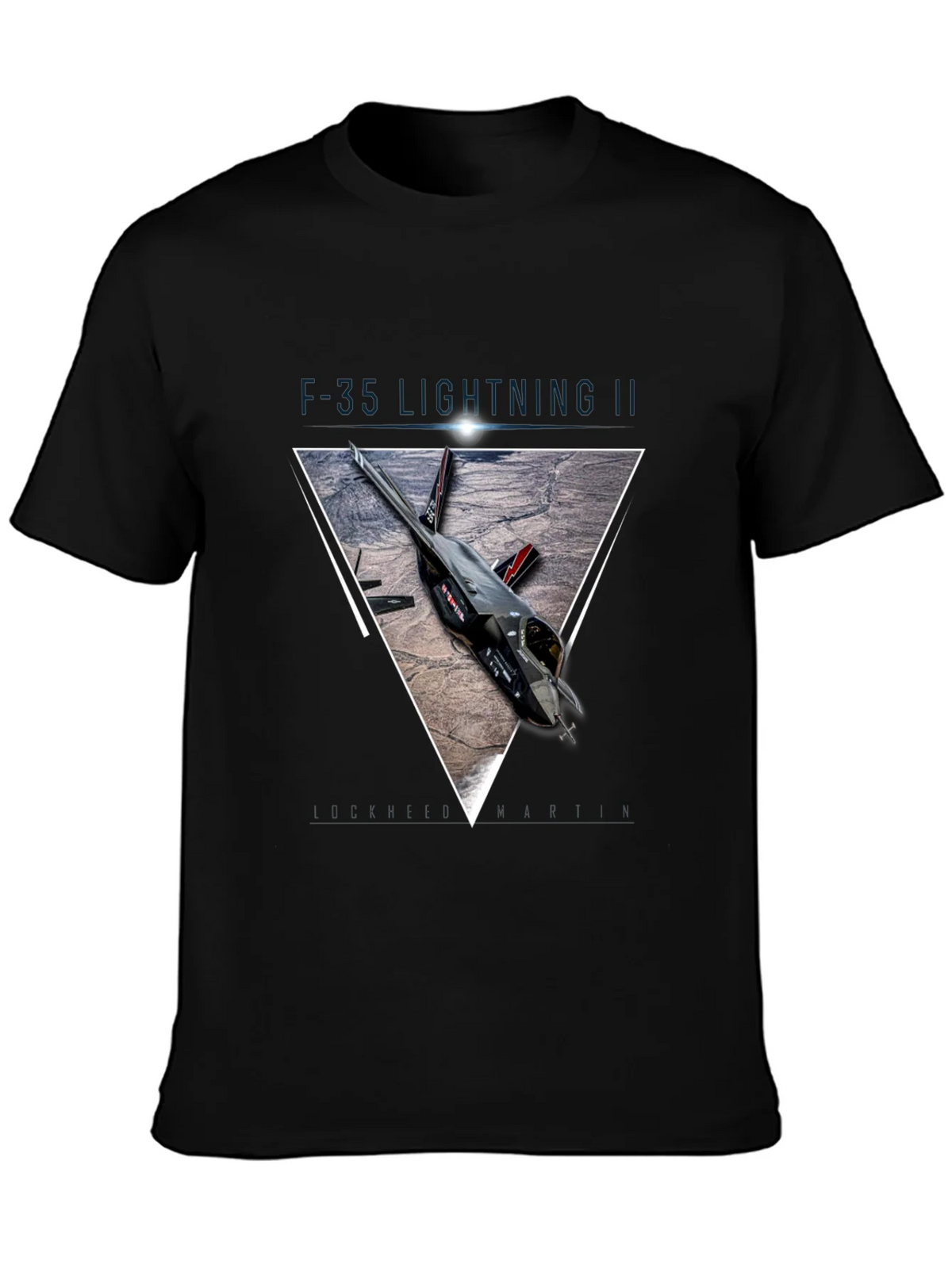 F-35 Lightning II Graphic Print T-Shirt product image 3