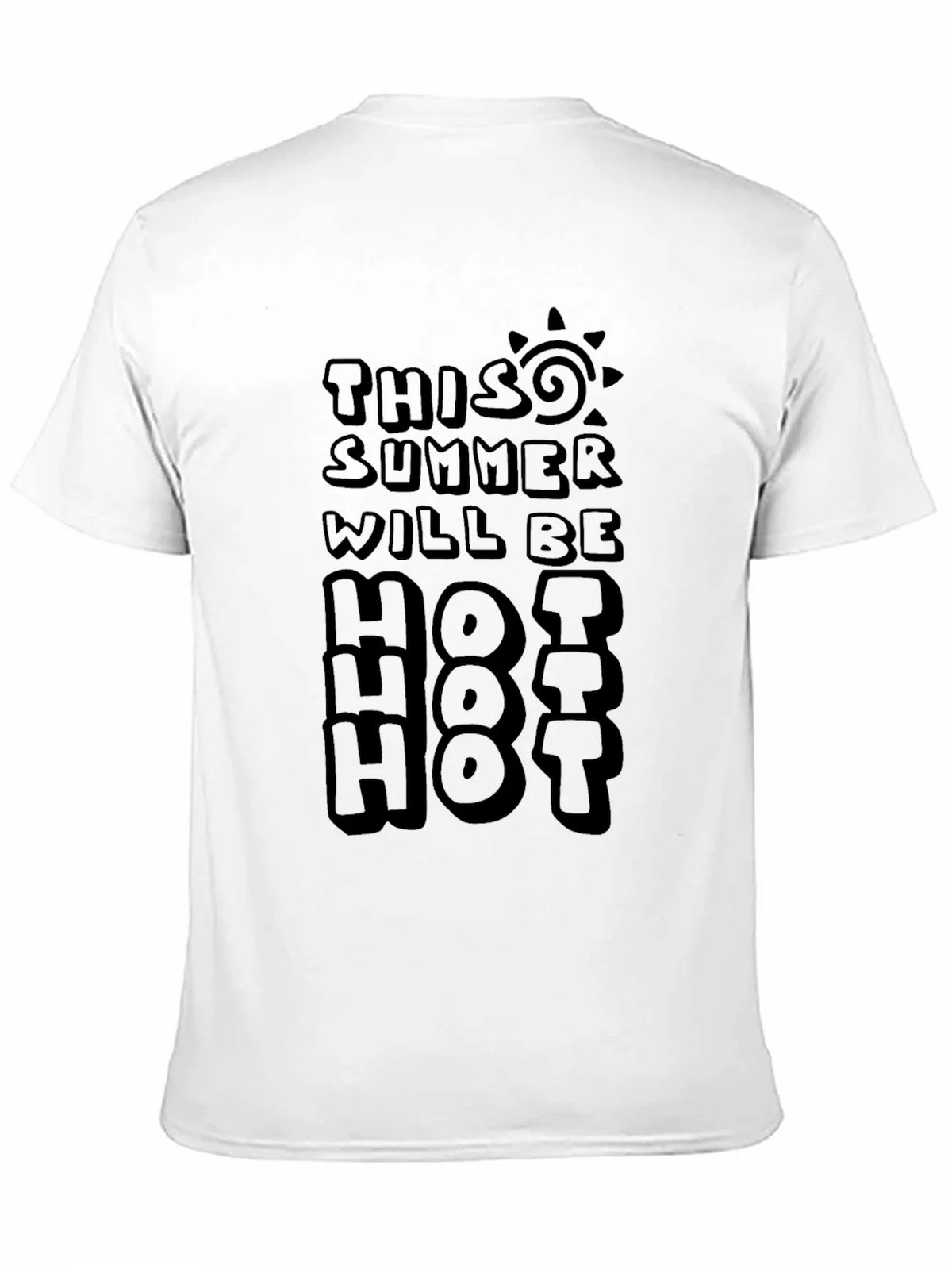 Summer Hot T-Shirt - Unisex Black Tee product image 6