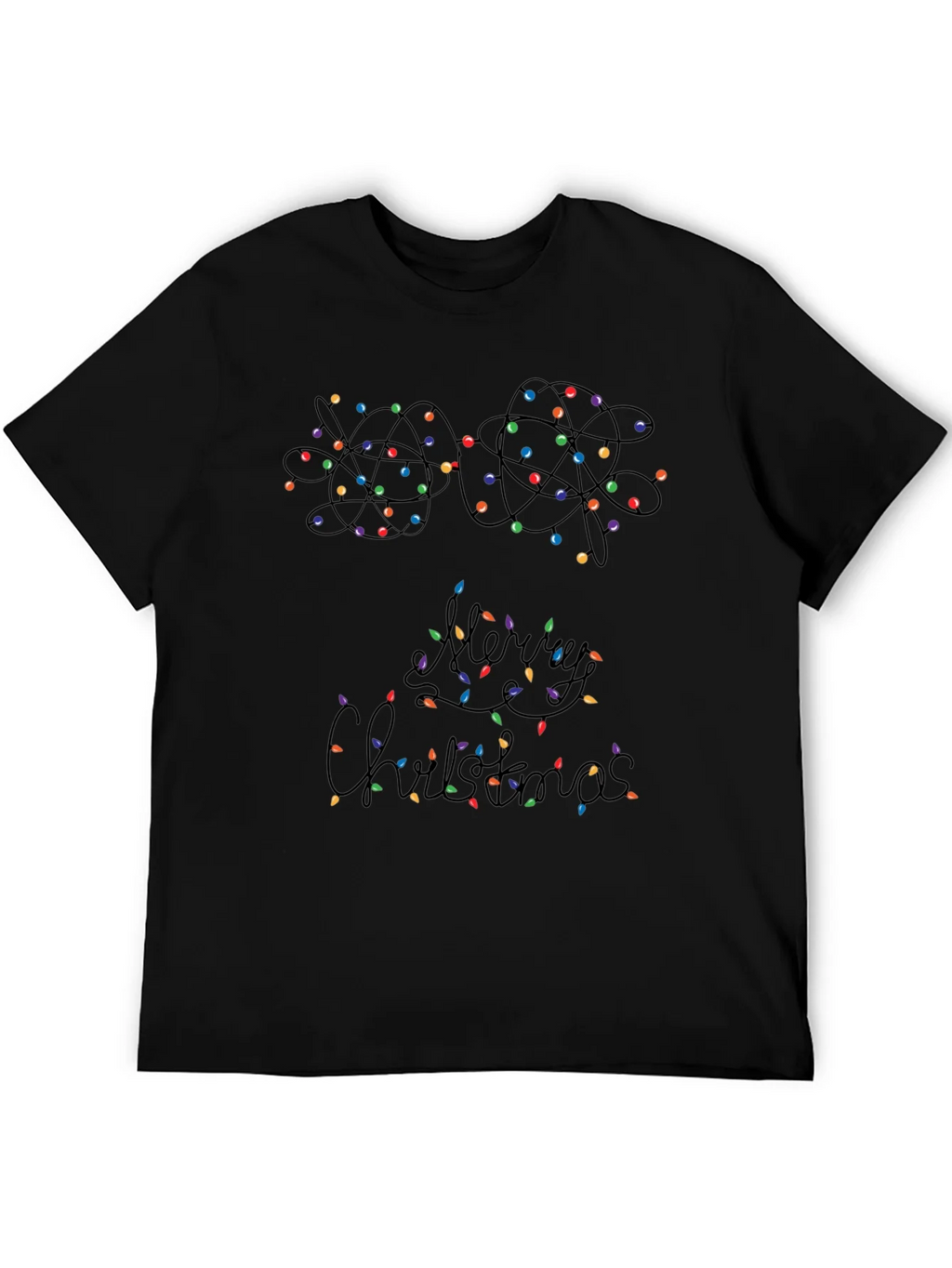 Merry Christmas Lights T-Shirt product image 5