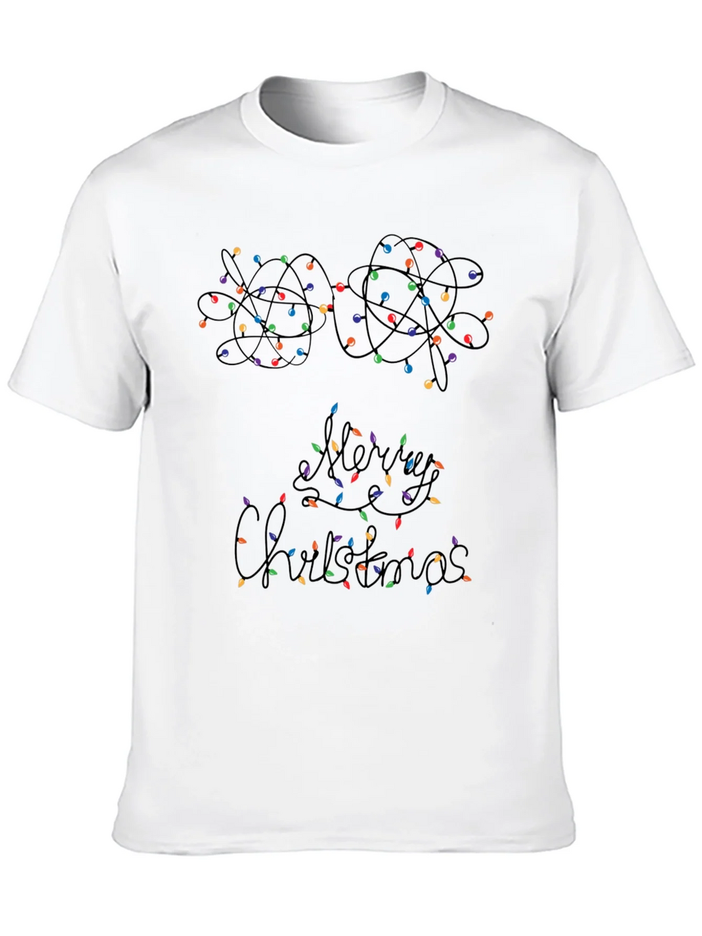 Merry Christmas Lights T-Shirt product image 9