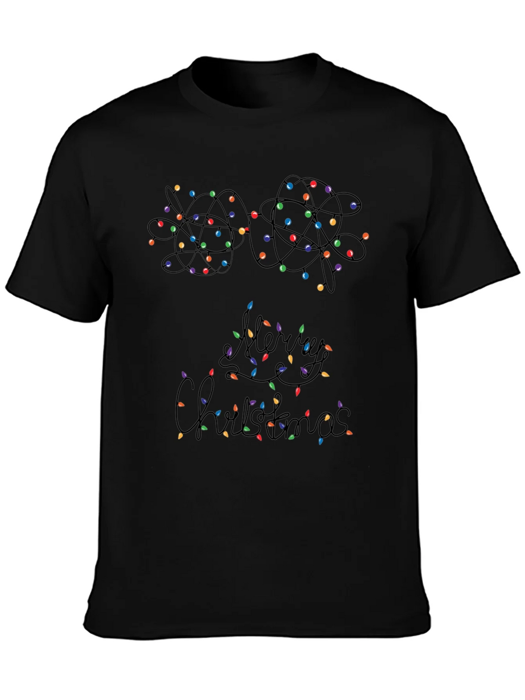 Merry Christmas Lights T-Shirt product image 3