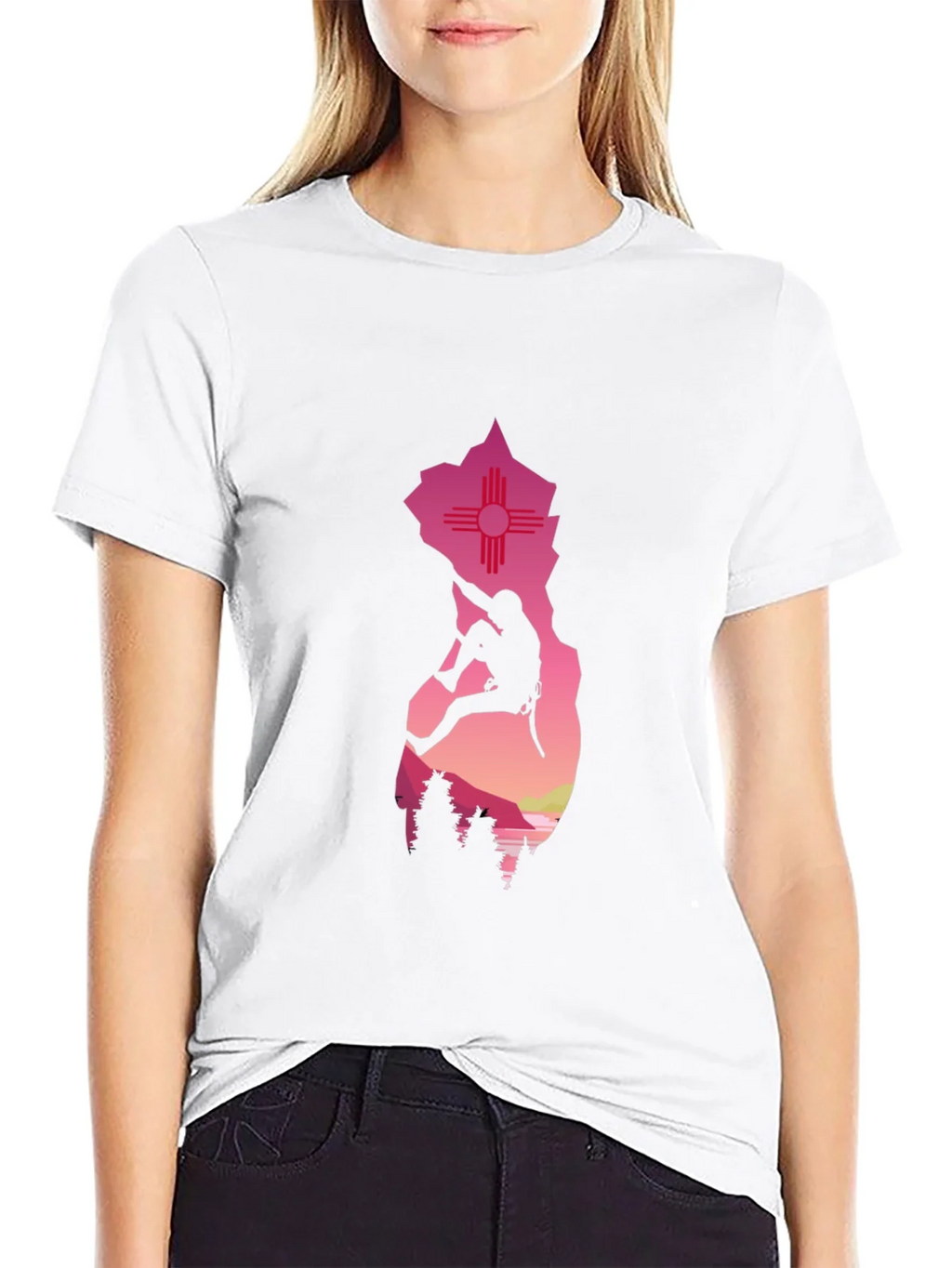 New Mexico Climber Graphic Tee product image 8