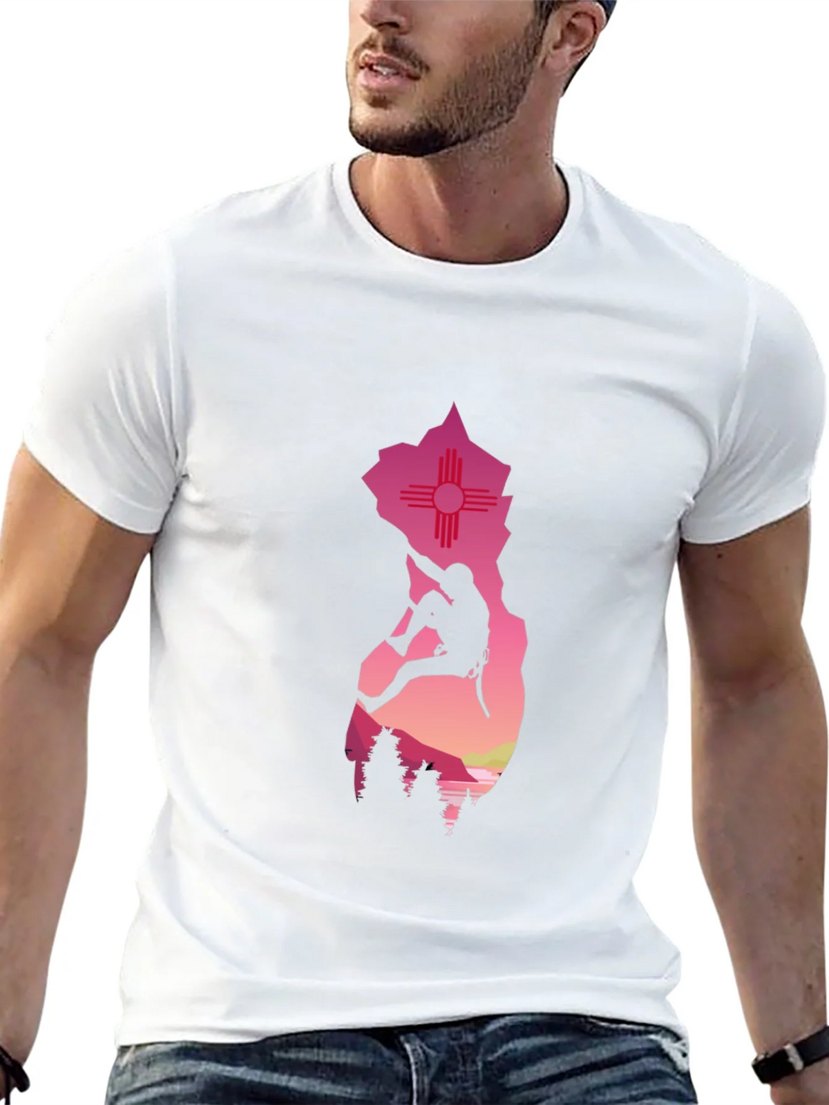 New Mexico Climber Graphic Tee product image 12