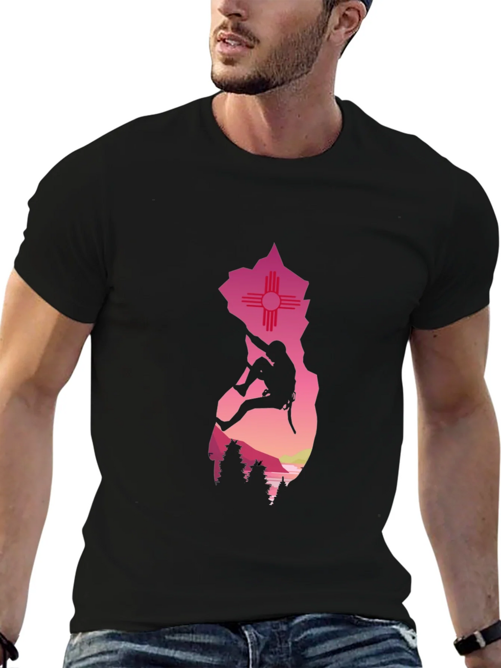New Mexico Climber Graphic Tee product image 6