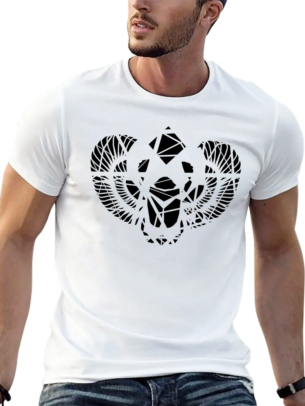 Unique Graphic Black T-Shirt product image 12
