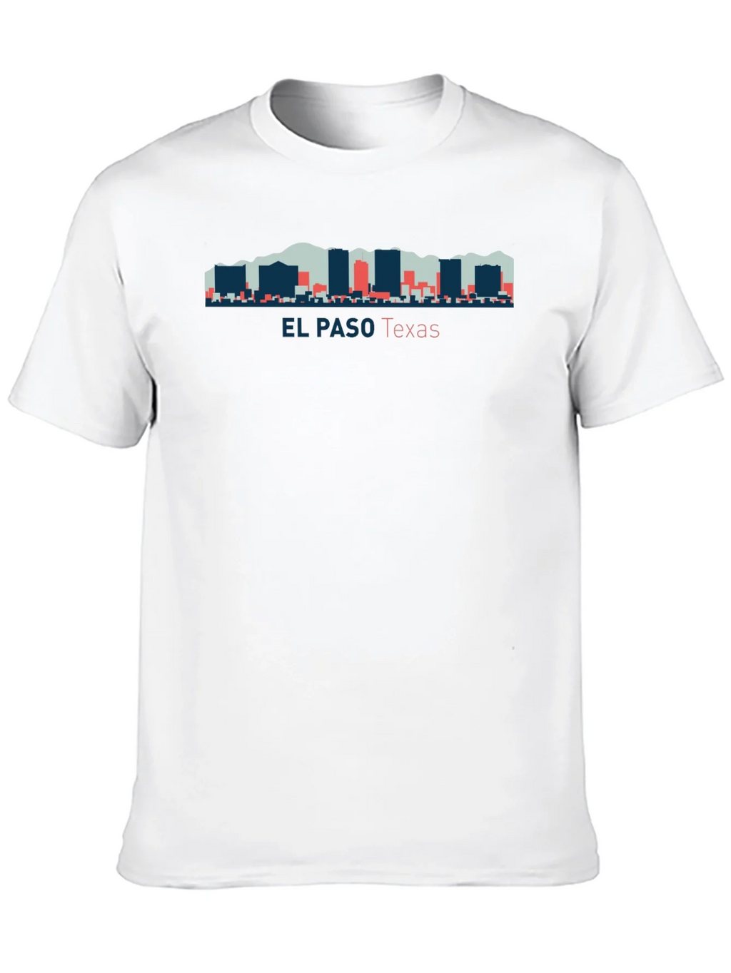 El Paso Texas Skyline Graphic T-Shirt product image 5