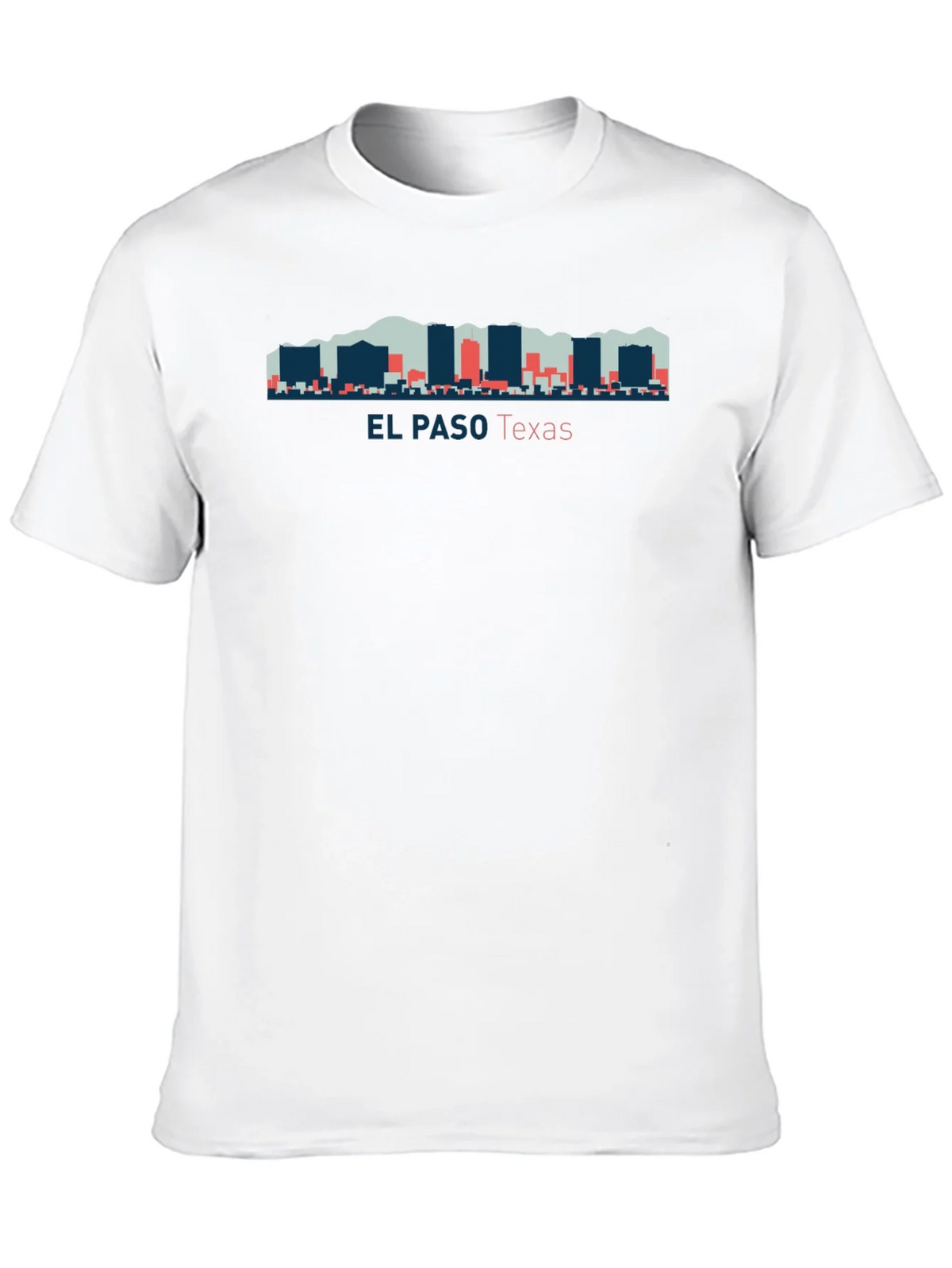 El Paso Texas Skyline Graphic T-Shirt product image 5