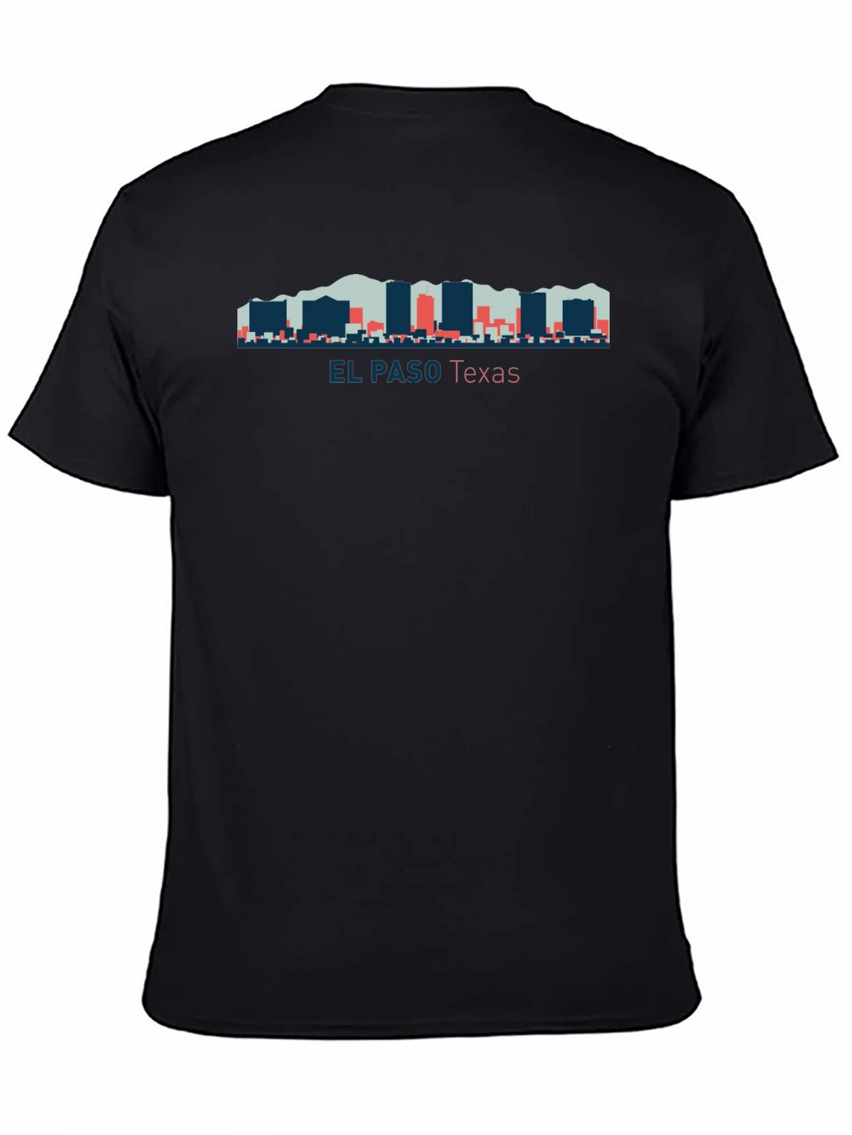 El Paso Texas Skyline Graphic T-Shirt product image 2