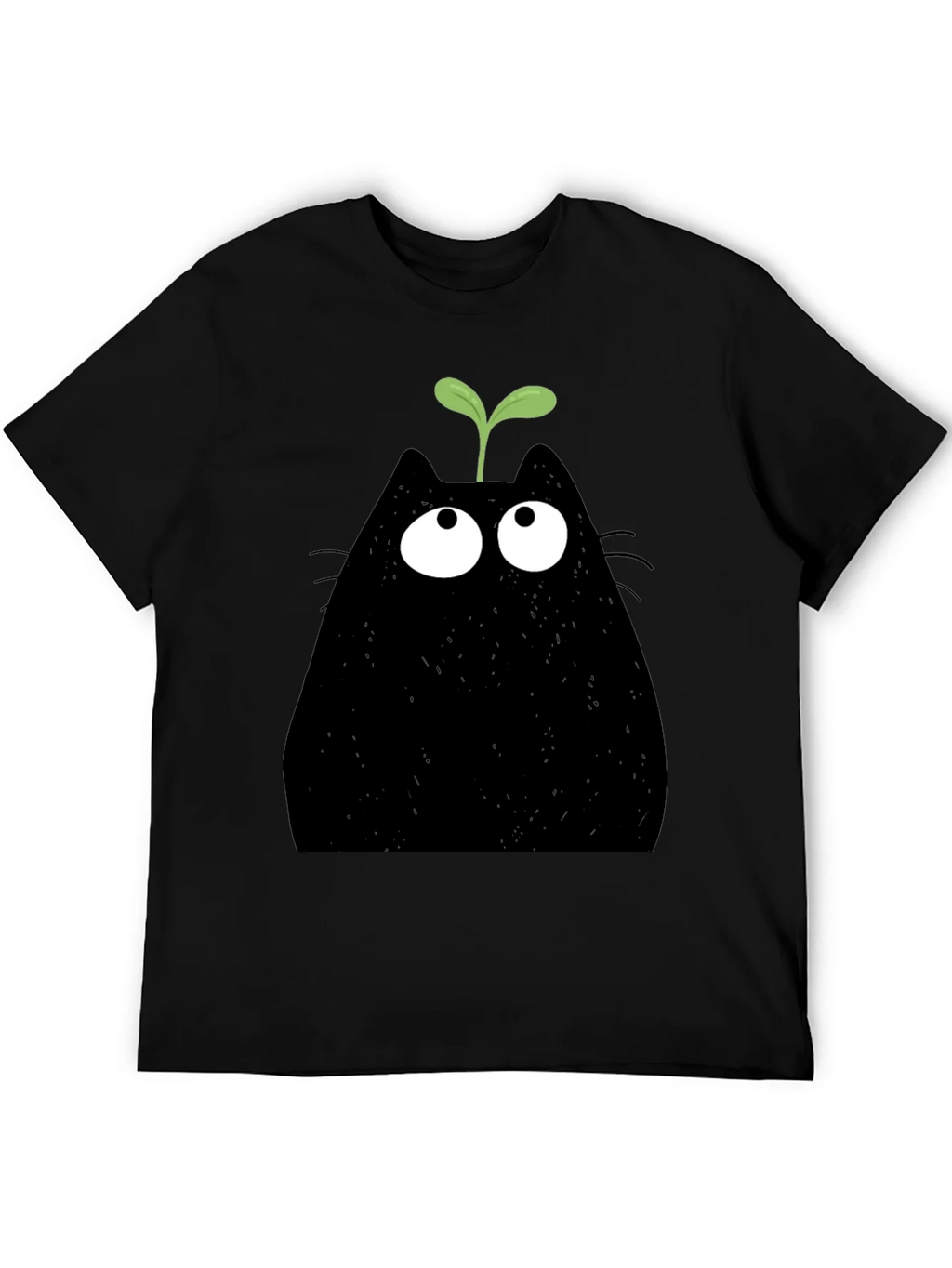 Funny Cat Sprout Graphic T-Shirt product image 4