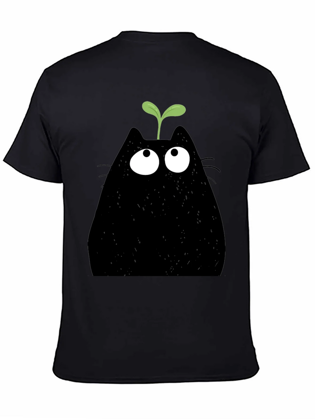 Funny Cat Sprout Graphic T-Shirt product image 3