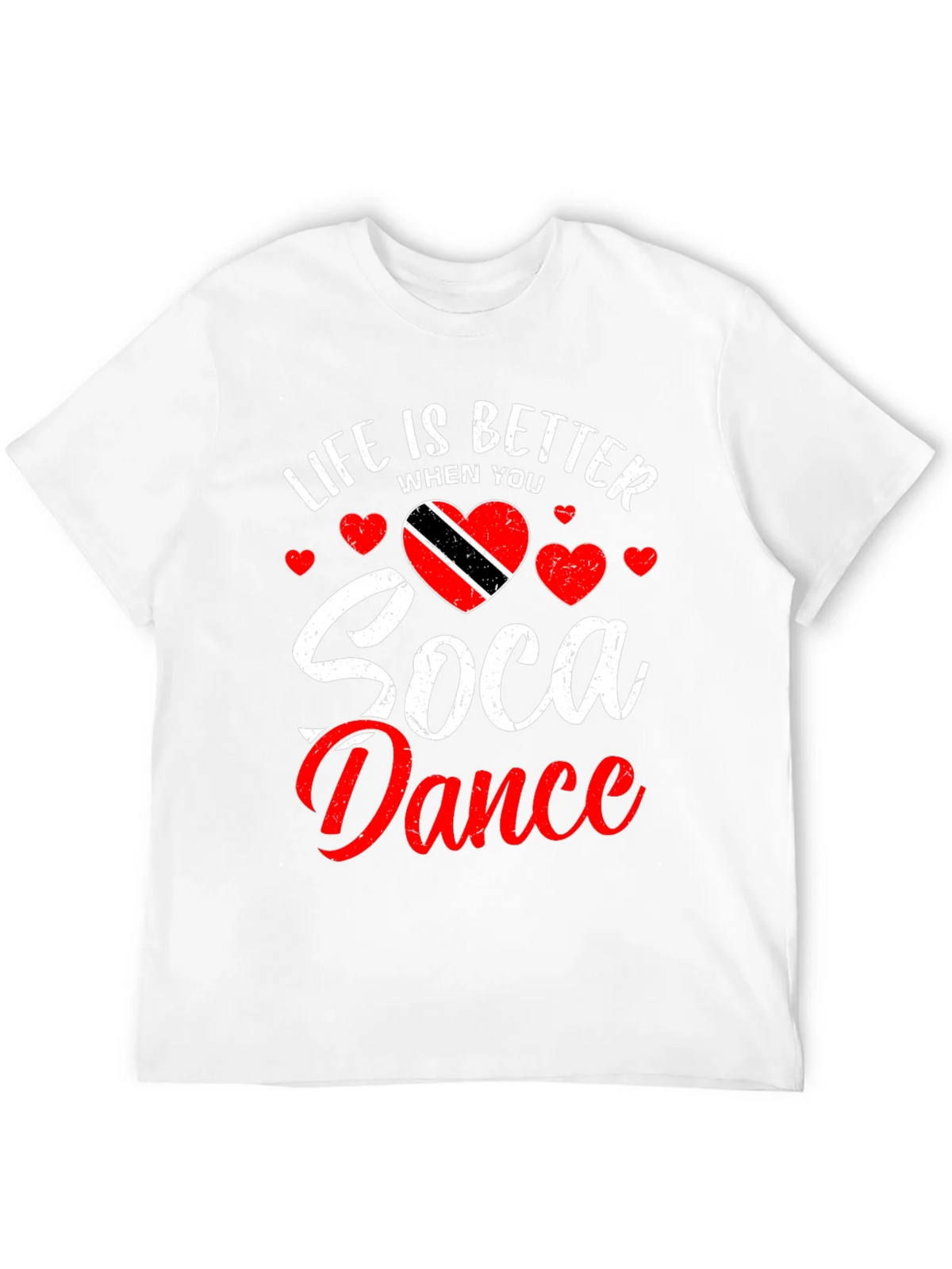 Life is Better Soca Dance Black T-Shirt product image 11