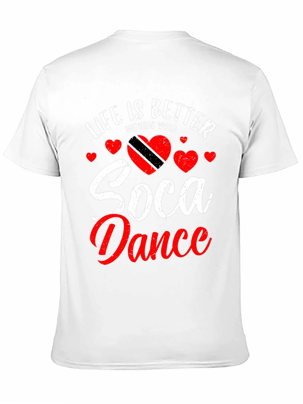 Life is Better Soca Dance Black T-Shirt product image 10