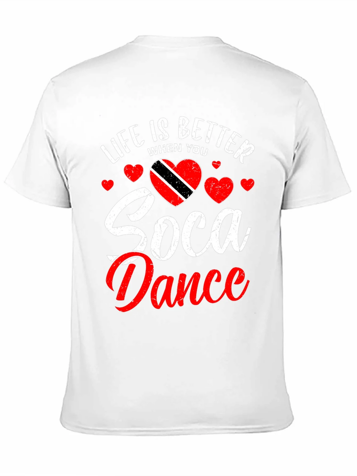 Life is Better Soca Dance Black T-Shirt product image 10