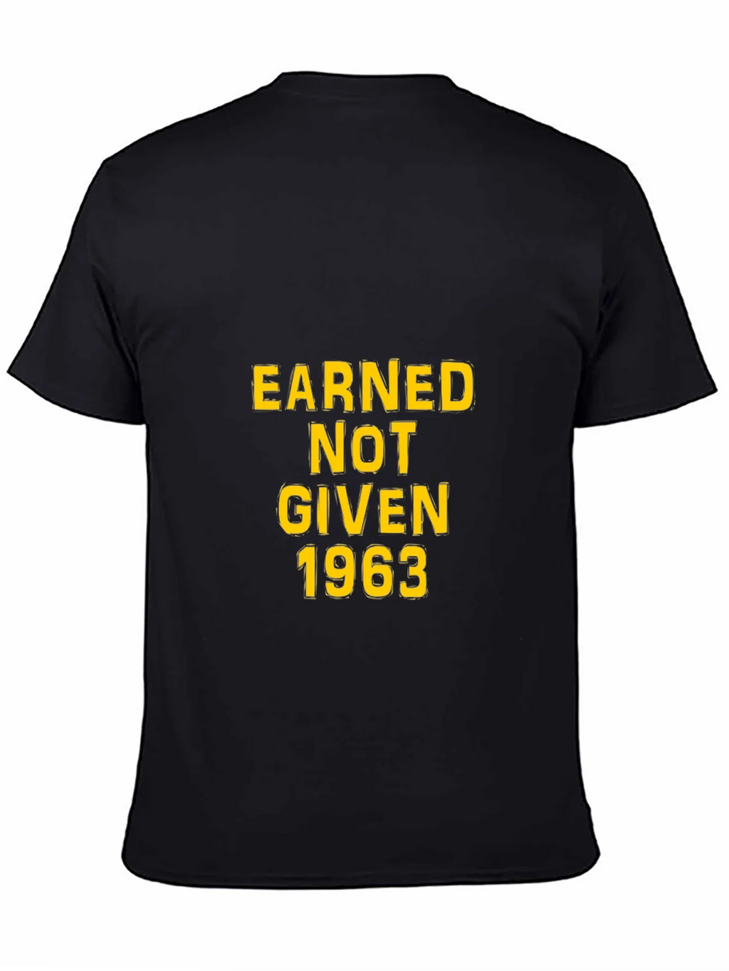Earned Not Given 1963 Black Tee product image 4