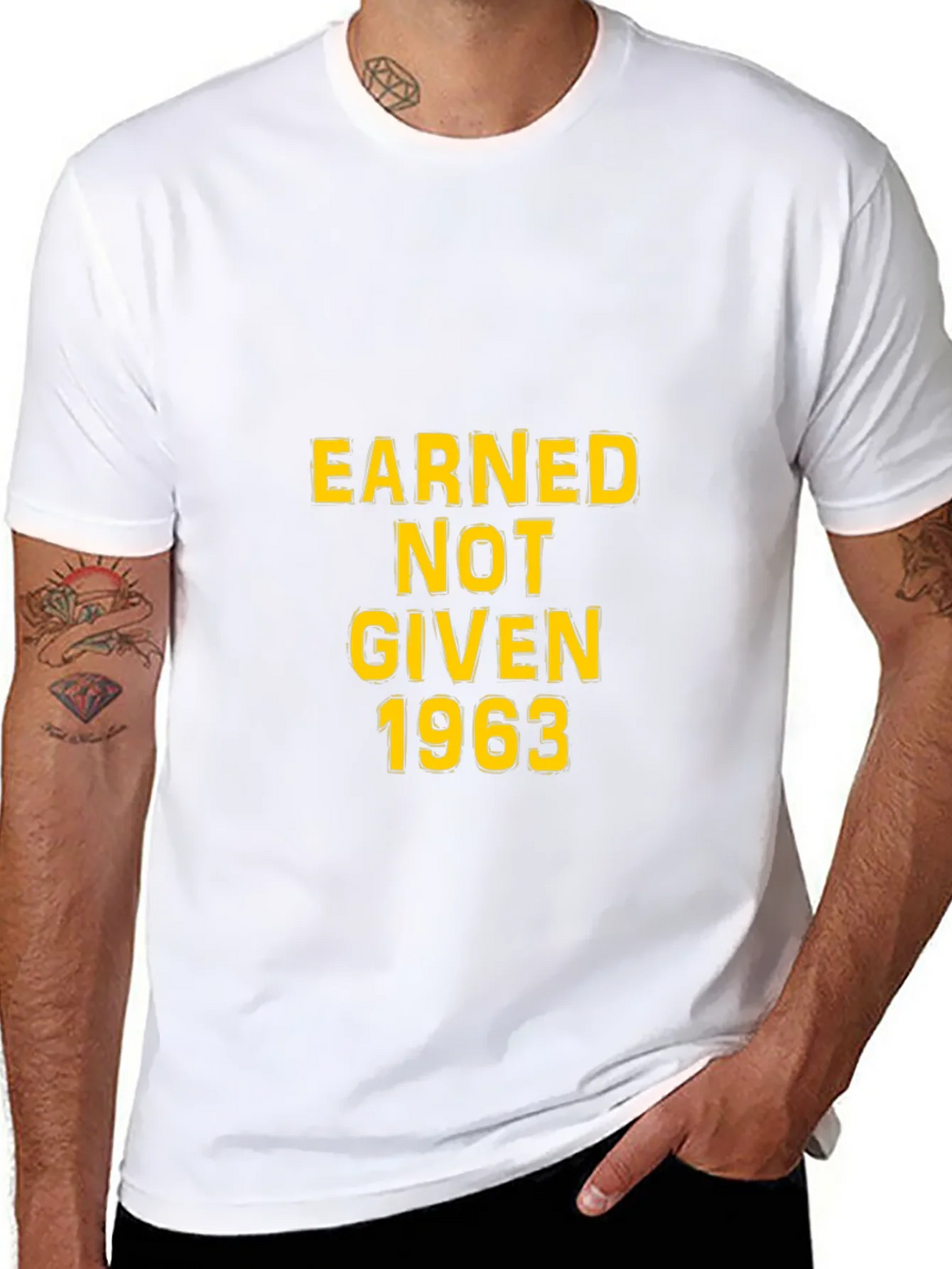 Earned Not Given 1963 Black Tee product image 7