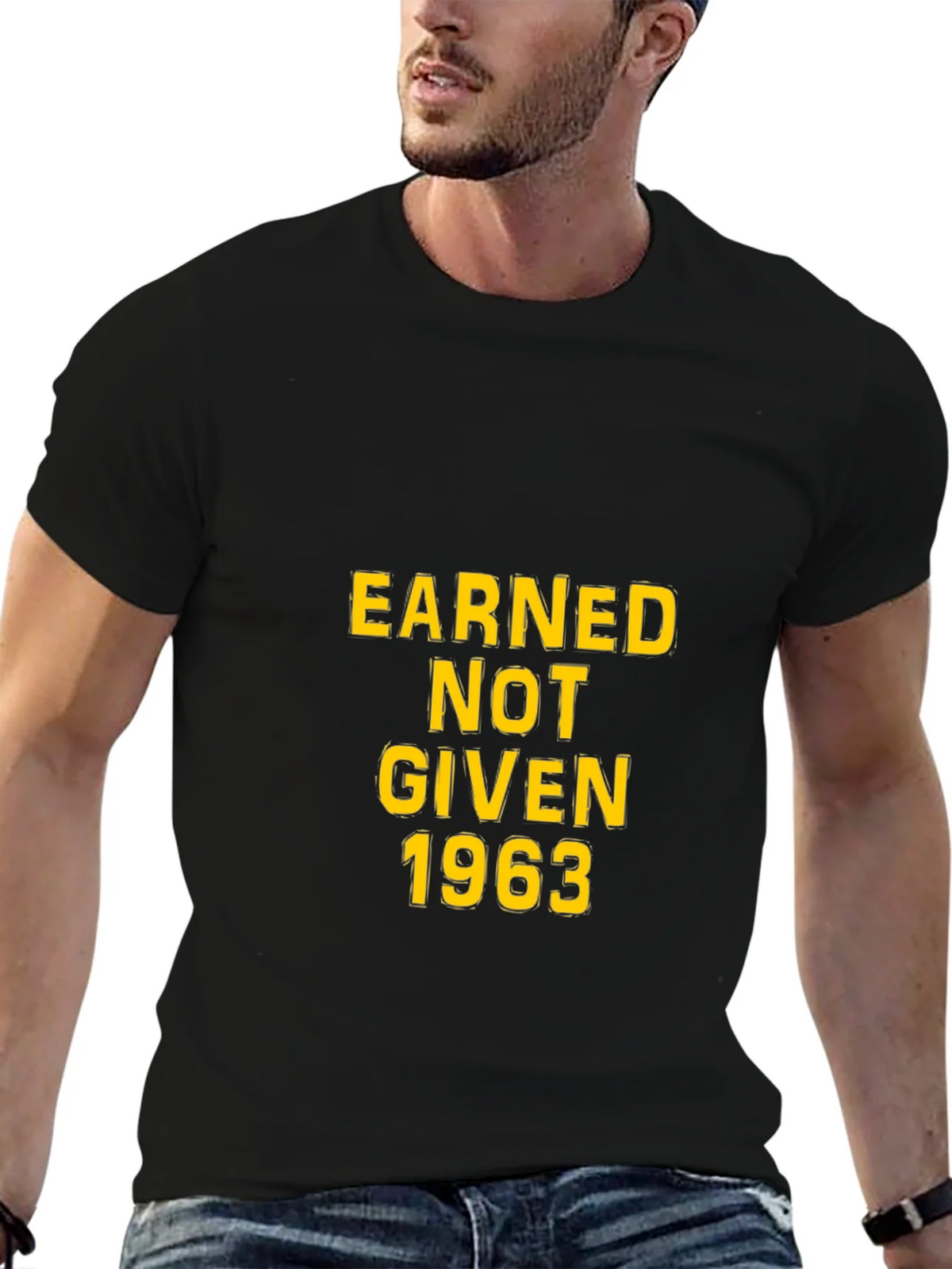 Earned Not Given 1963 Black Tee product image 6