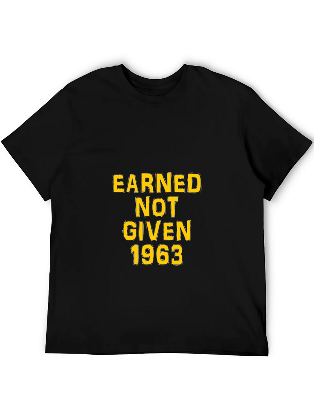 Earned Not Given 1963 Black Tee product image 5
