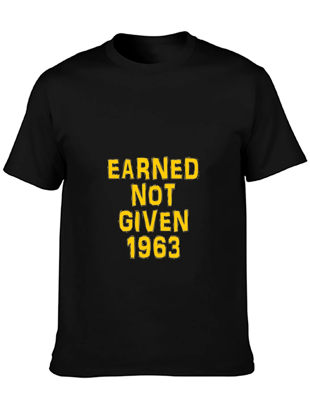 Earned Not Given 1963 Black Tee product image 3