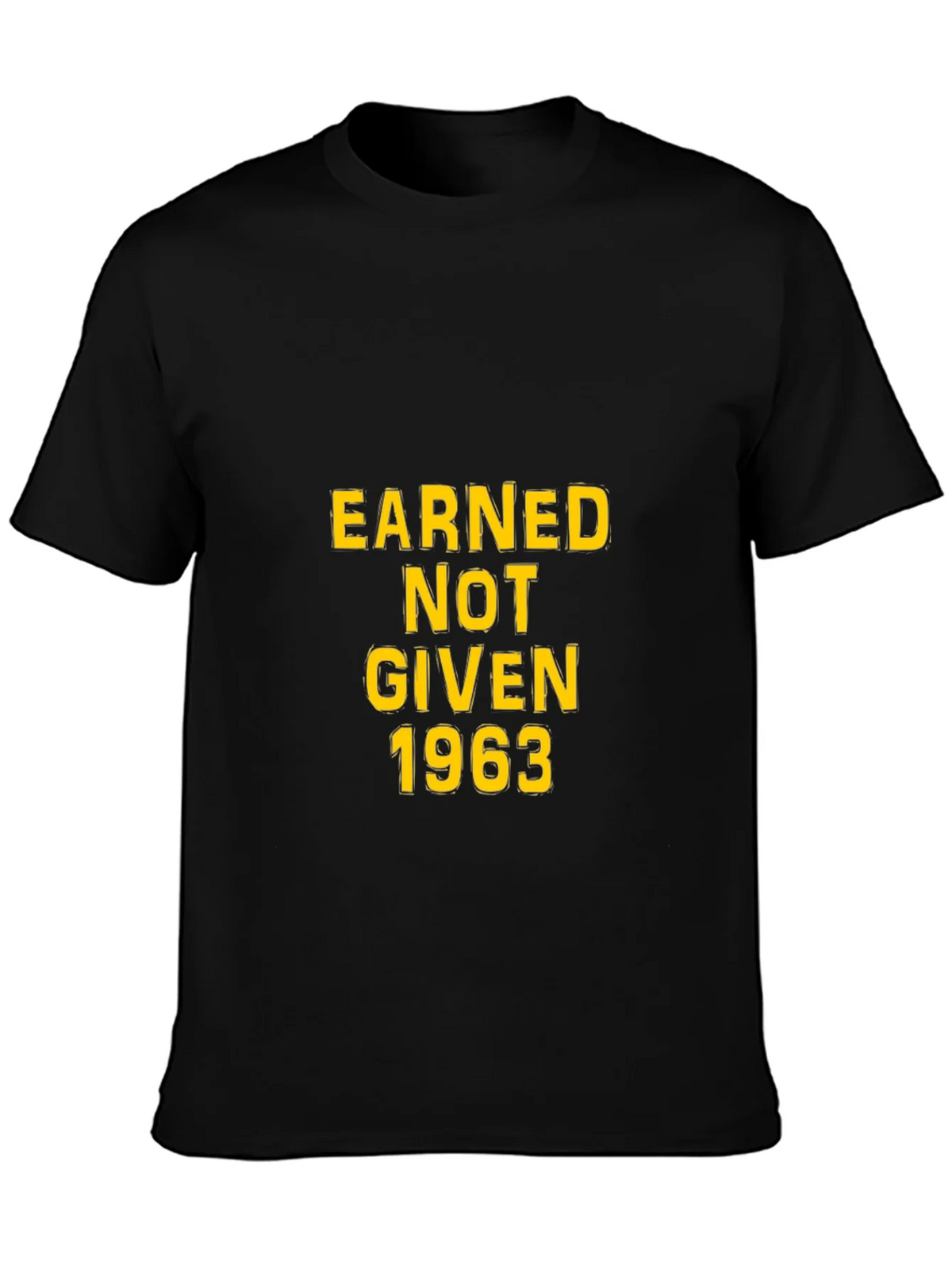 Earned Not Given 1963 Black Tee product image 3