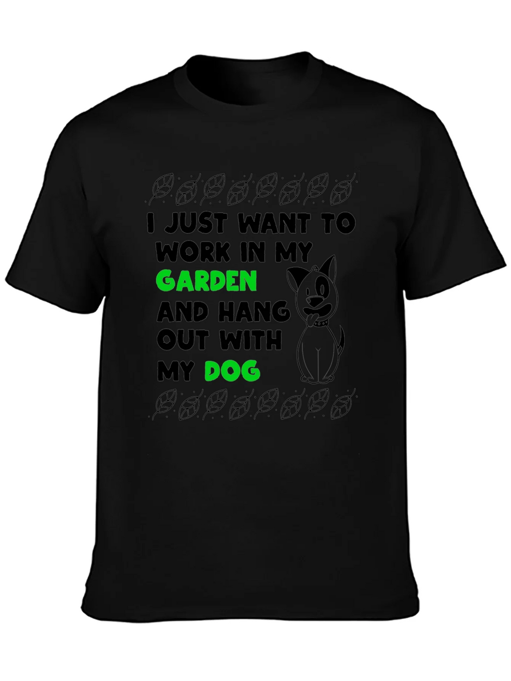 Gardening and Dog Lover T-Shirt product image 1