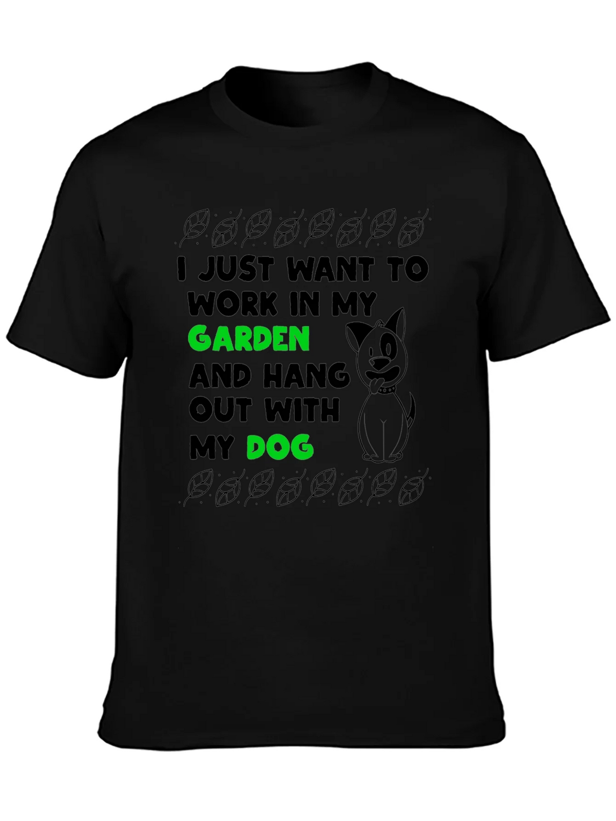 Gardening and Dog Lover T-Shirt product image 1