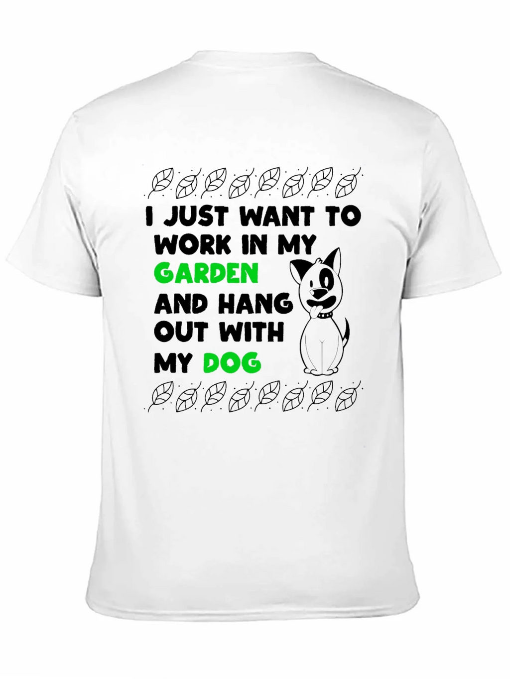 Gardening and Dog Lover T-Shirt product image 3