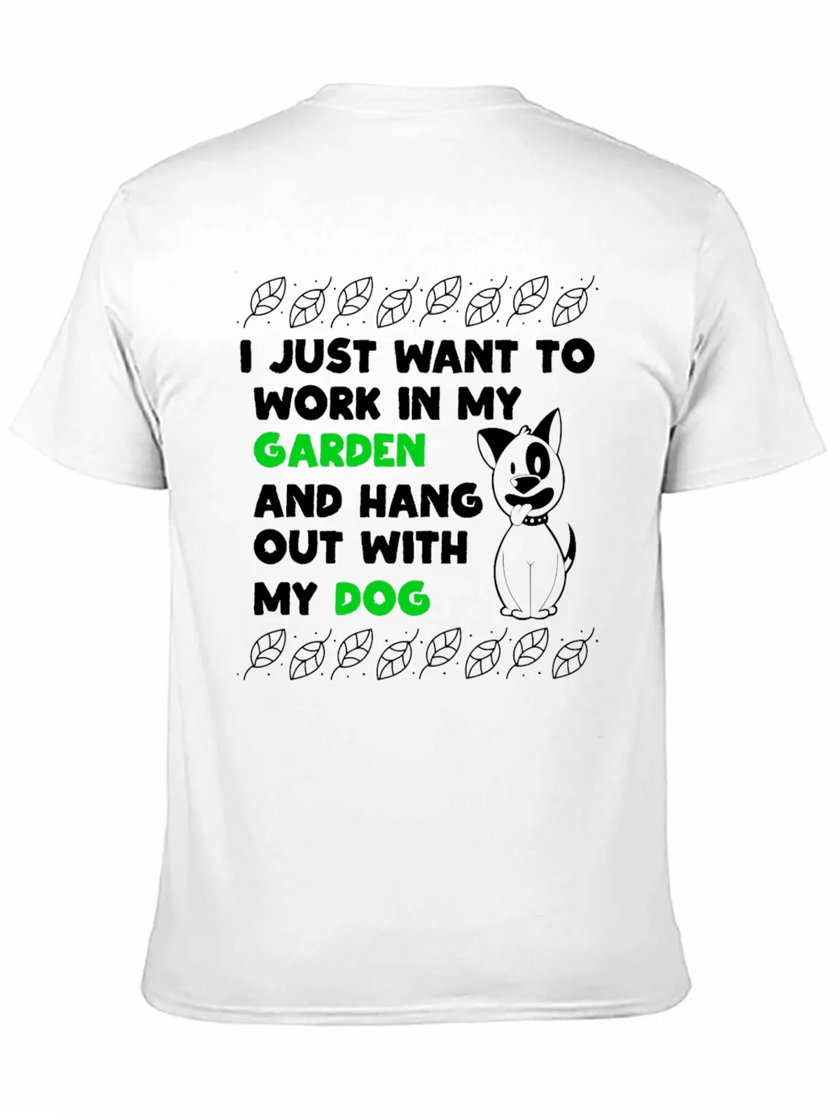 Gardening and Dog Lover T-Shirt product image 3